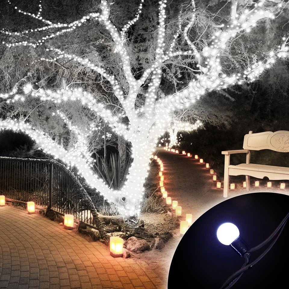 100 Connectable Globe Lights