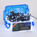 100 Ice White LED Multi-function Lights with Timer