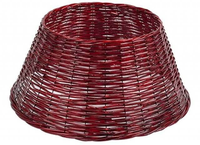 Red Willow Christmas Tree Skirt – 57 × 28cm