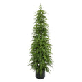 183cm Green Potted Pine Artificial Christmas Tree
