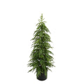 127cm Green Potted Pine Artificial Christmas Tree