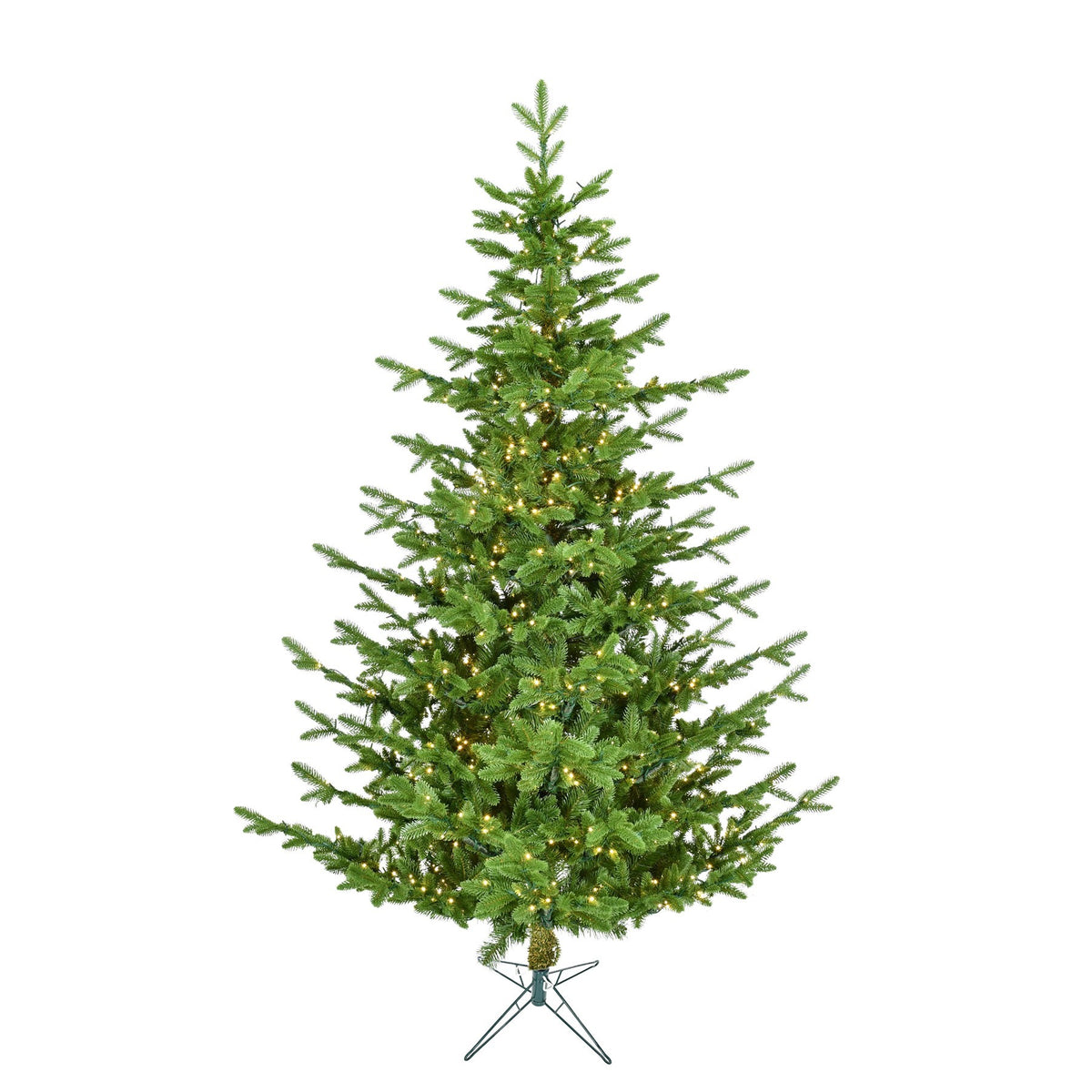 8ft Engelberg Pre-Lit Artificial Christmas Tree – Warm White Lights