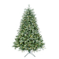 9ft Mont Blanc Lightly Frosted and Glitter Pre-Lit Artificial Christmas Tree