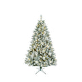 6ft Kaprun Lightly Frosted and Glitter Pre-Lit Artificial Christmas Tree – 930 Tips