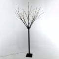 175cm Black Firework Tree with Warm White LED Lights