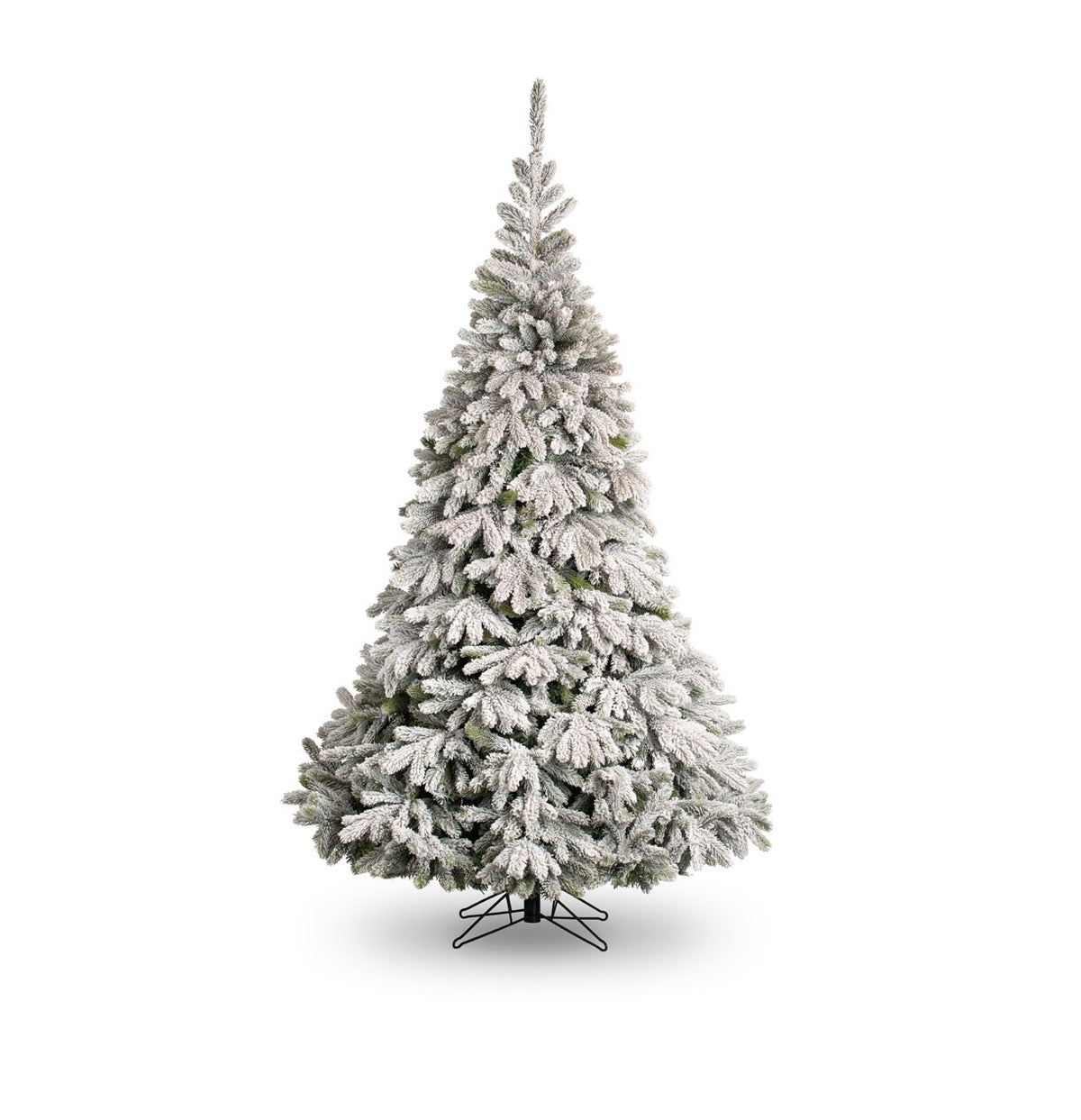 4ft Flocked Oregon Artificial Christmas Tree – 219 Tips