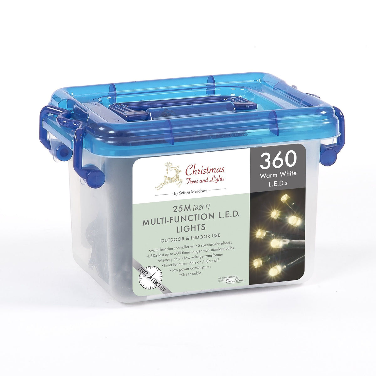 Deluxe 360 LED String Christmas Lights Super Long Lasting