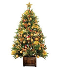 AFK Christmas Tree Stand – Chestnut Stain