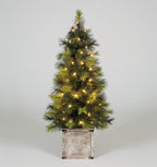Pre-Lit Scots Pine Warm White LED Christmas Tree