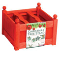 AFK Large Christmas Tree Stand – Red Stain