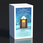 Charming 15cm Snowman Candle for Holiday Decor