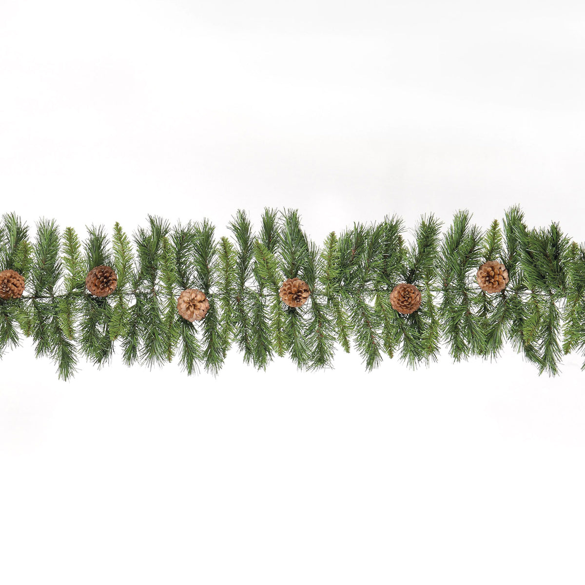 9ft Deluxe Princess Green Christmas Garland