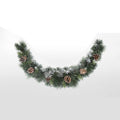 3ft Frosted Glacier Christmas Swag with Natural Cones