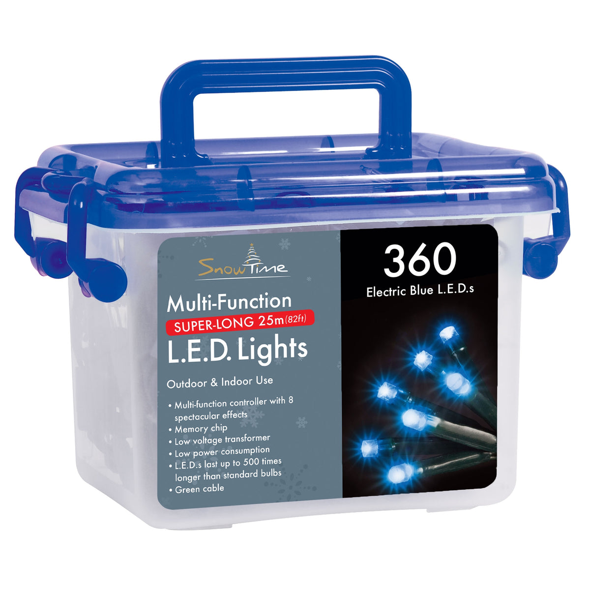 360 Super-Long LED Chaser Christmas Lights With Memory Function