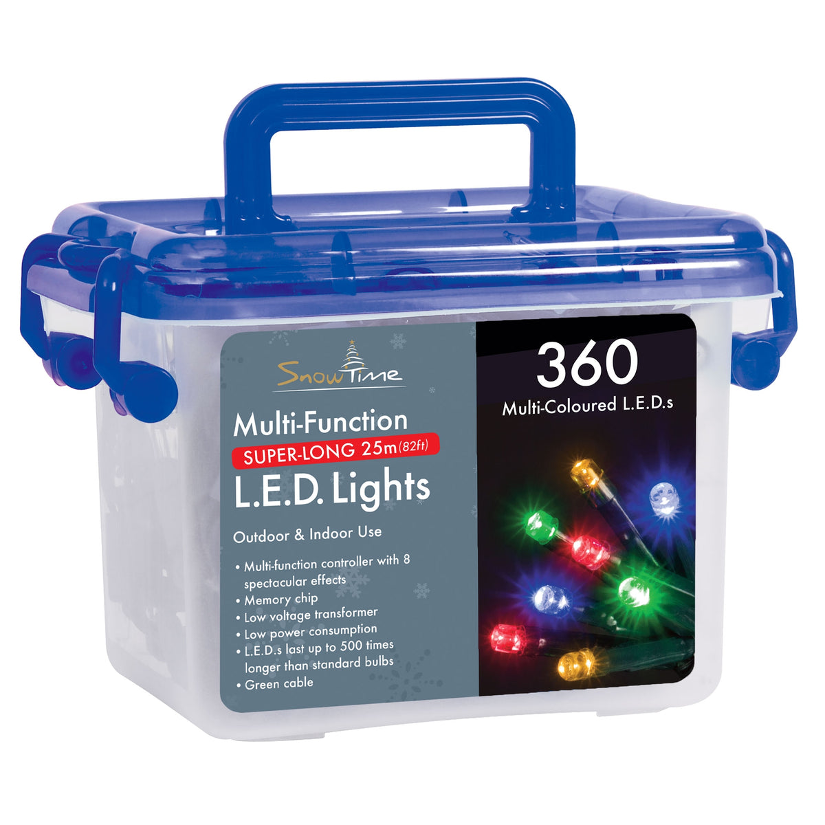 360 Super-Long LED Chaser Christmas Lights With Memory Function