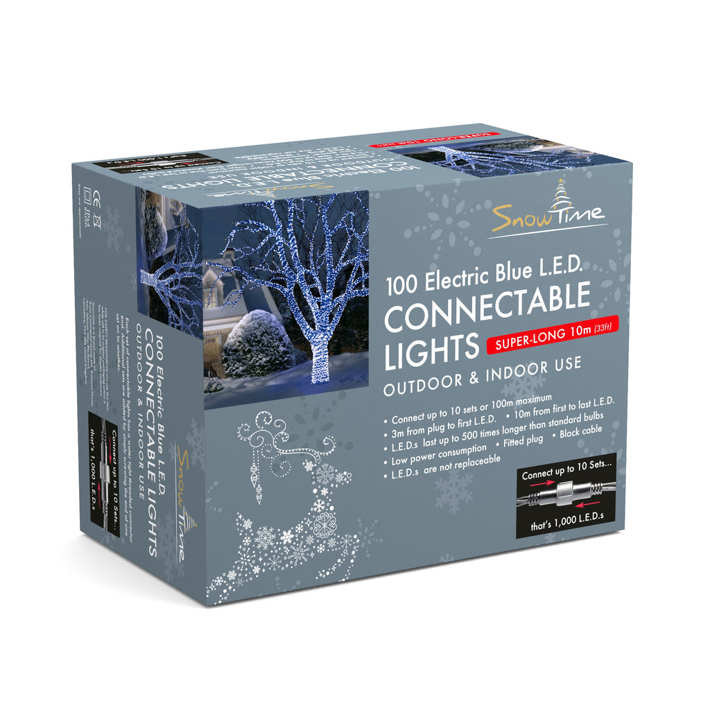 100 LED Connectable Christmas Lights