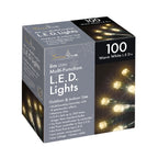 100 Warm White LED Multi-function Lights with Timer