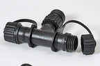 "T" Shape Connector for Static Connectable LED/Rice Bulbs