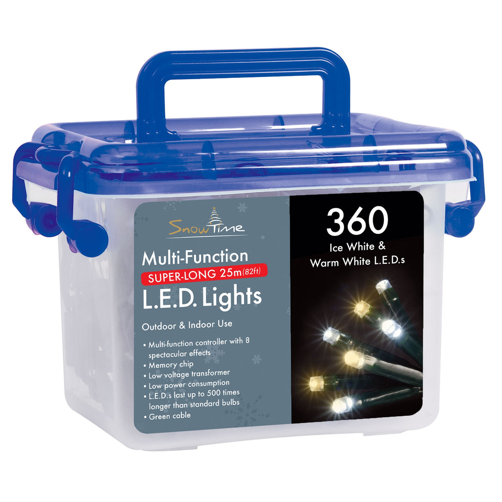 360 Super-Long LED Chaser Christmas Lights With Memory Function
