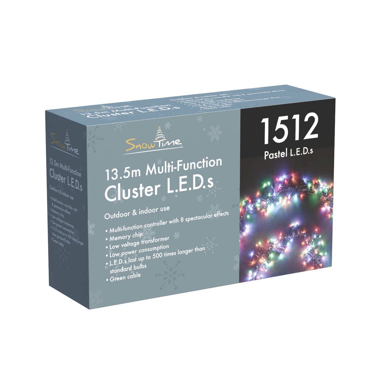 360 Pastel LED Compact Lights with Timer