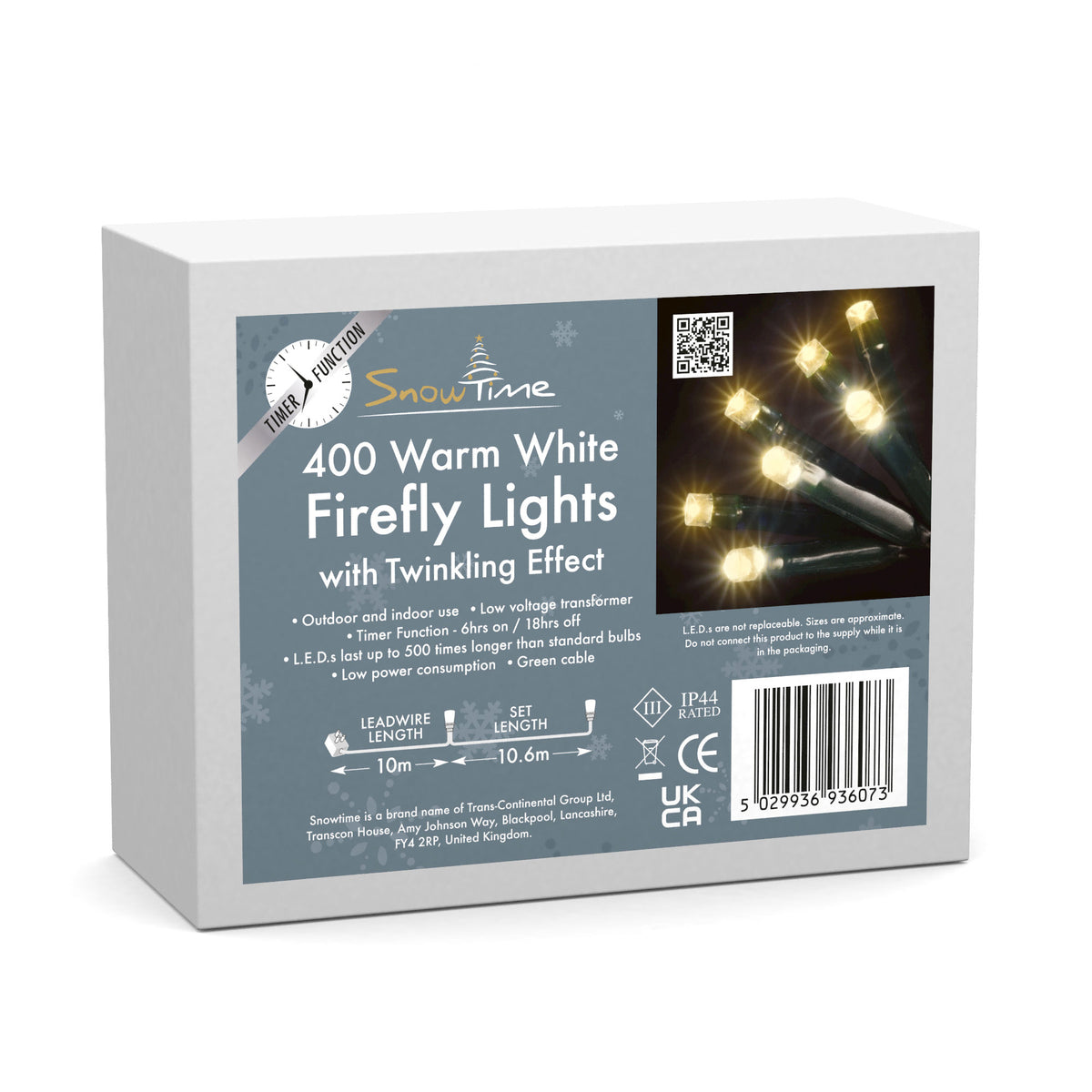 Warm White LED Firefly Lights