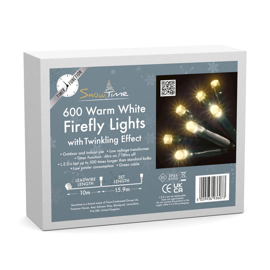 Warm White LED Firefly Lights