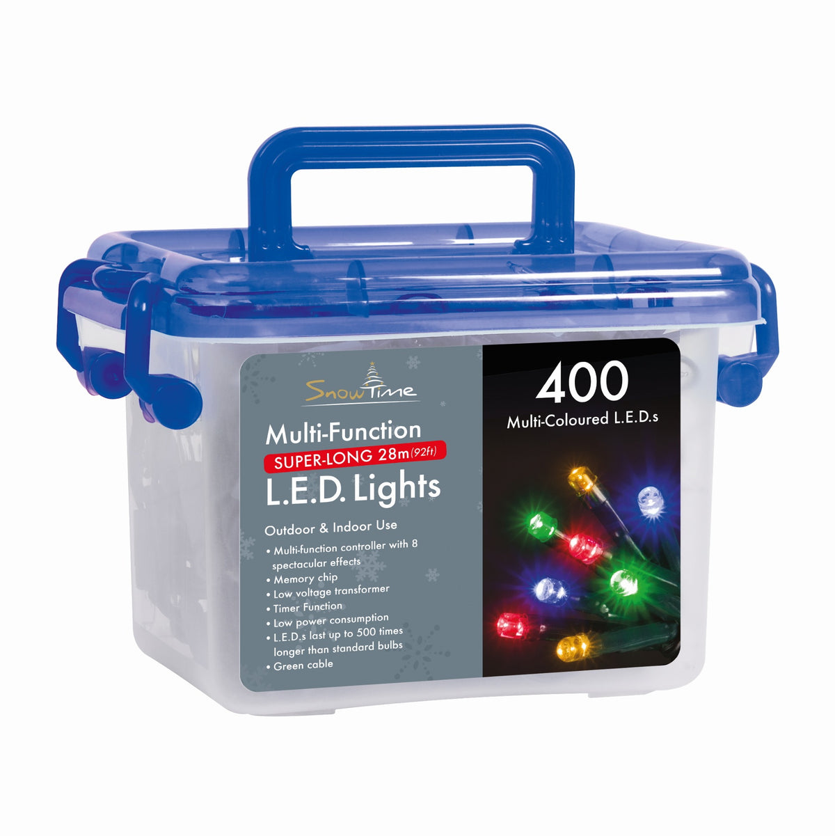 400 LED Multi-Function Lights With Timer