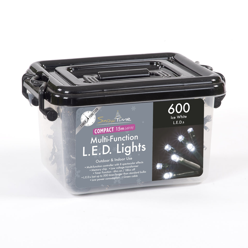 600 LED Compact Lights With Timer