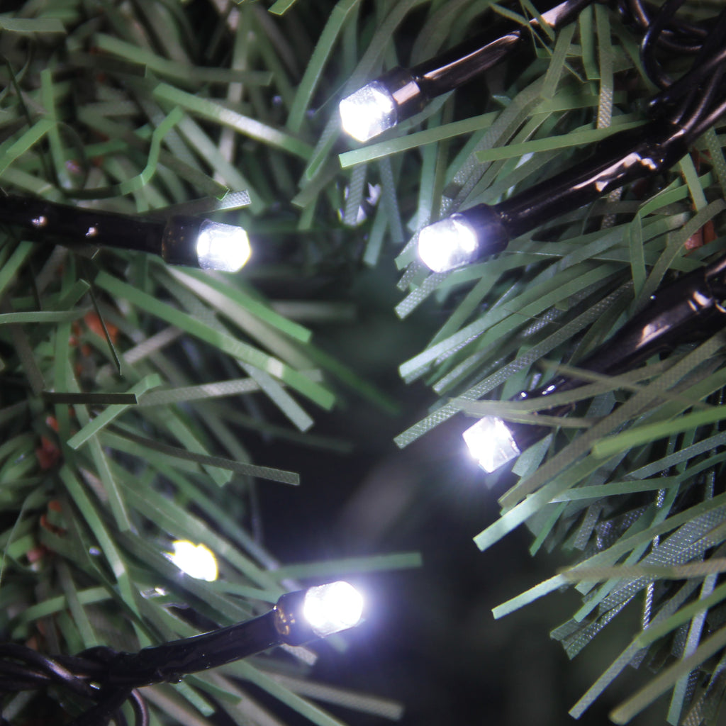 100 White LED Chasing Lights - Backorder Available