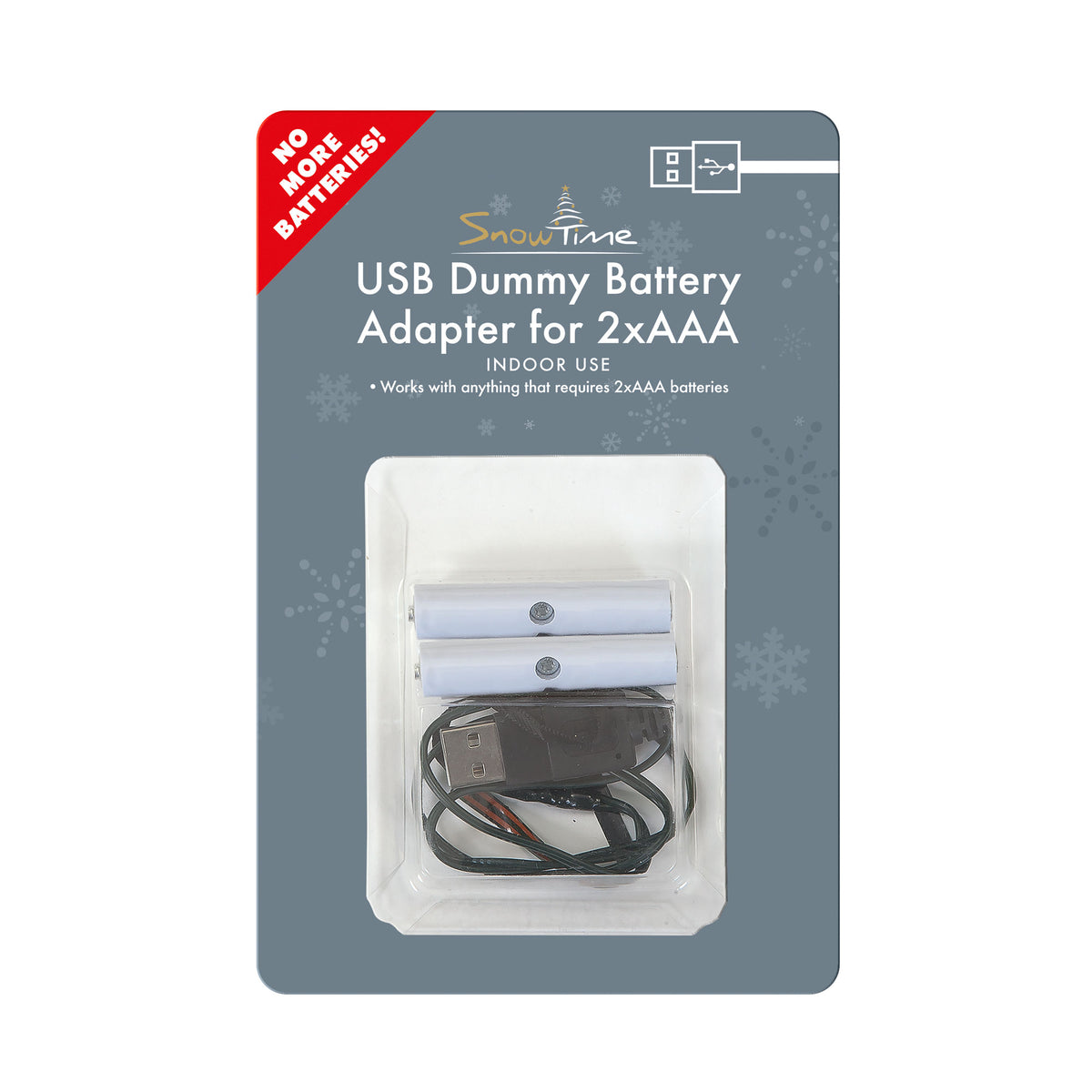 AA / AAA Battery Eliminator USB Power Converter