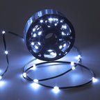 200 LED Copper Wire PVC Sleeved Lights On Reel Christmas Lights