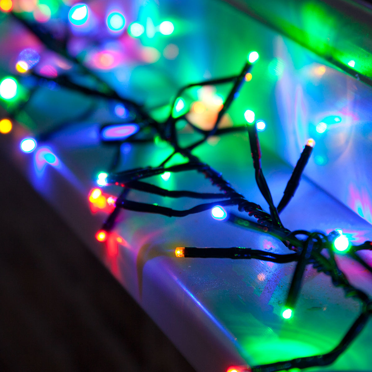 960 LED Cluster Lights With Timer