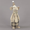 40cm Plush Mouse w/Hat  Christmas Decoration