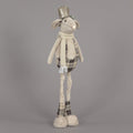 60cm Plush Mouse w/Top Hat & Scarf Christmas Decoration
