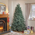 Louise Blue-Green Fir Luxury Premium PE Hinged Christmas Tree
