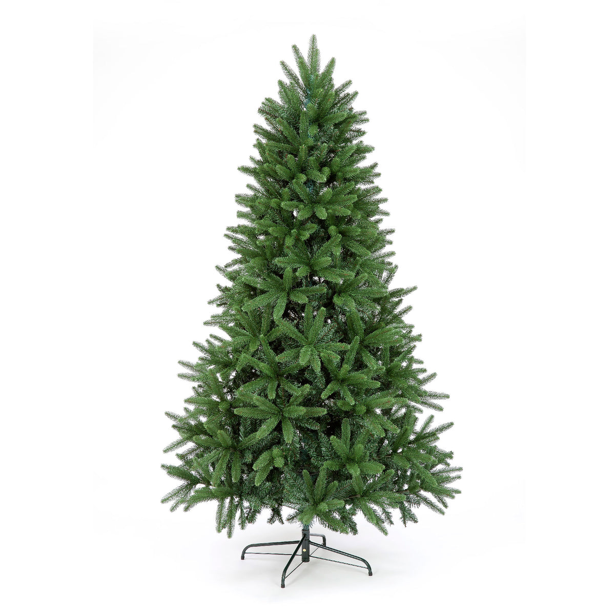 Louise Blue-Green Fir Luxury Premium PE Hinged Christmas Tree