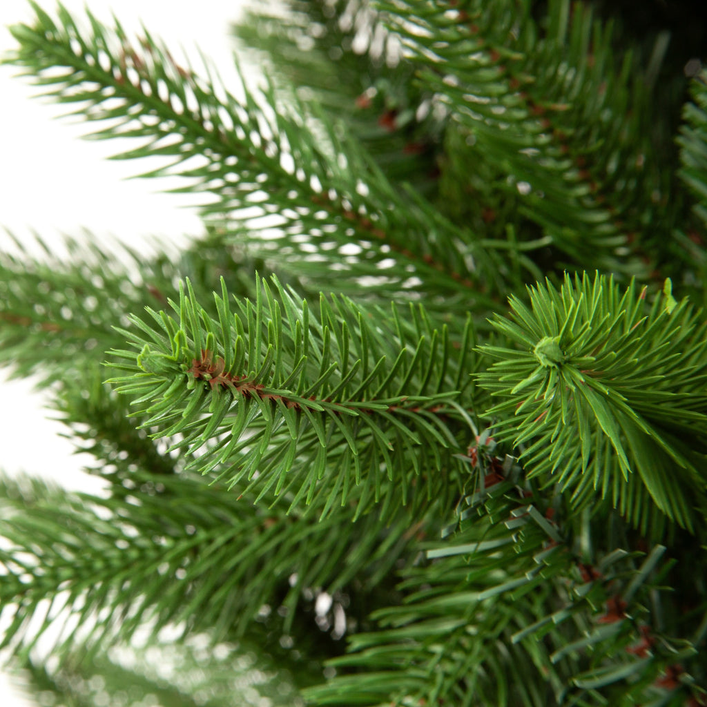 Louise Blue-Green Fir Luxury Premium PE Hinged Christmas Tree