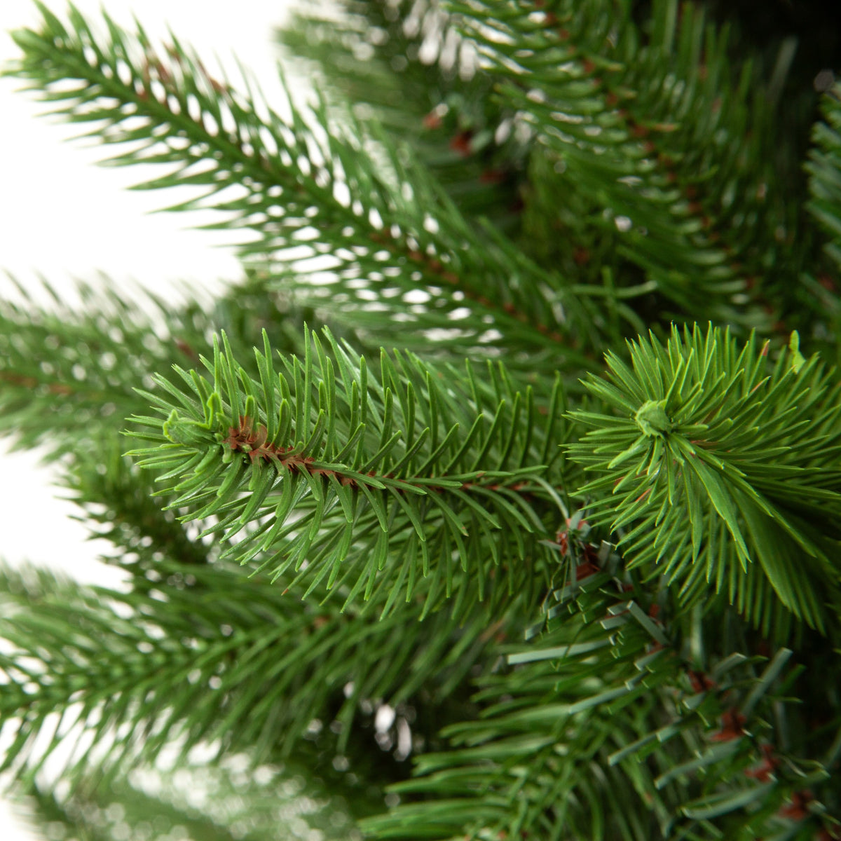 Louise Blue-Green Fir Luxury Premium PE Hinged Christmas Tree