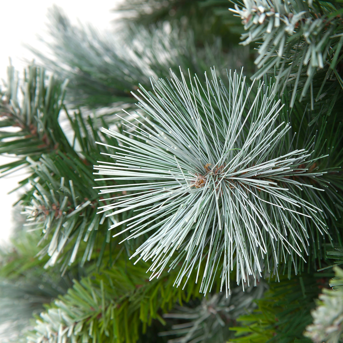 Frosted Glacier Pinecone Artificial Christmas Tree