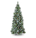 225cm Frosted Glacier Christmas Tree