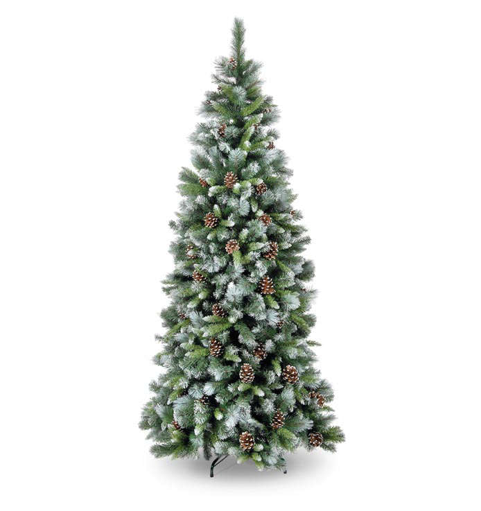 225cm Frosted Glacier Christmas Tree