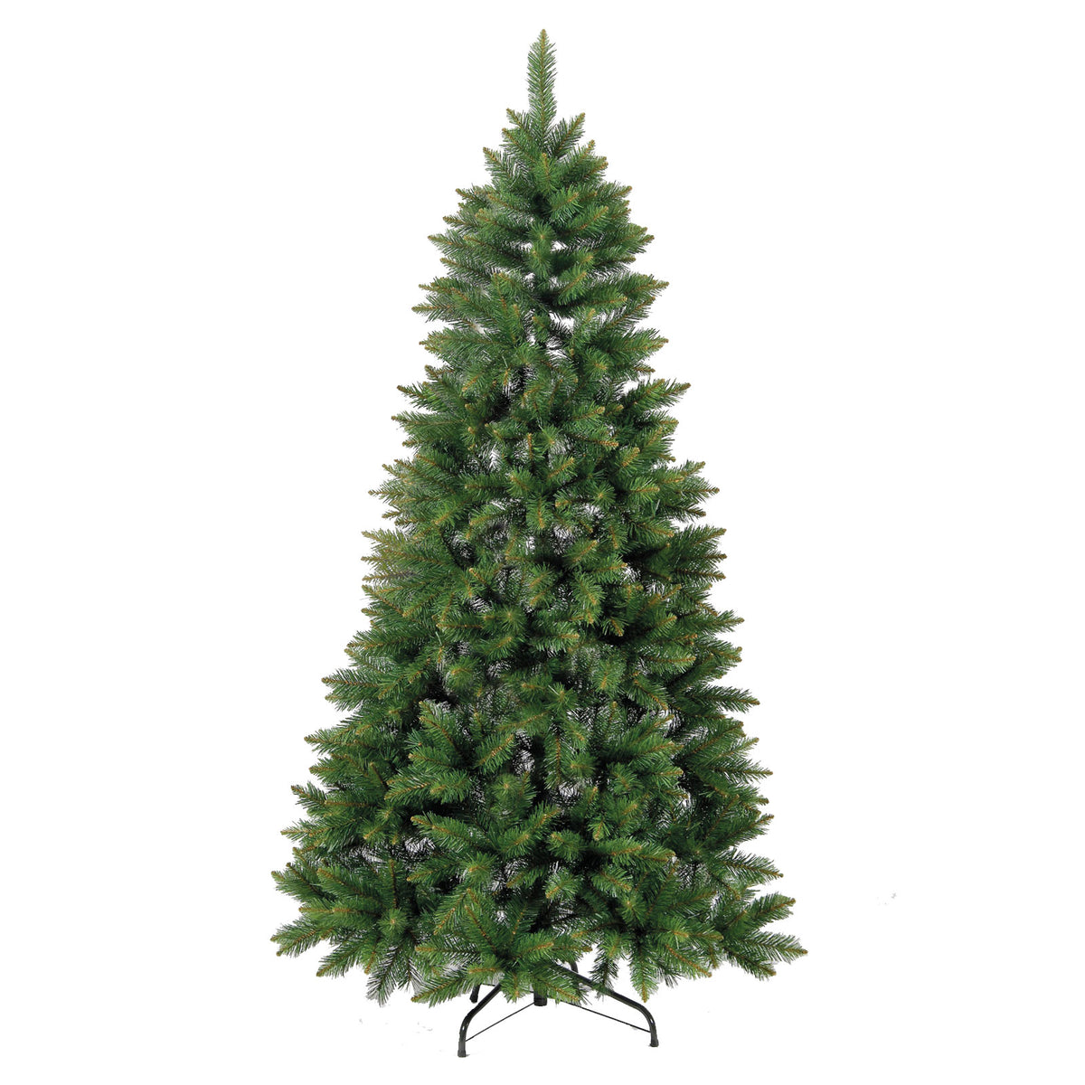 Green Artificial Hinged Half Christmas Wall Tree