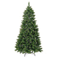 Green Artificial Hinged Half Christmas Wall Tree