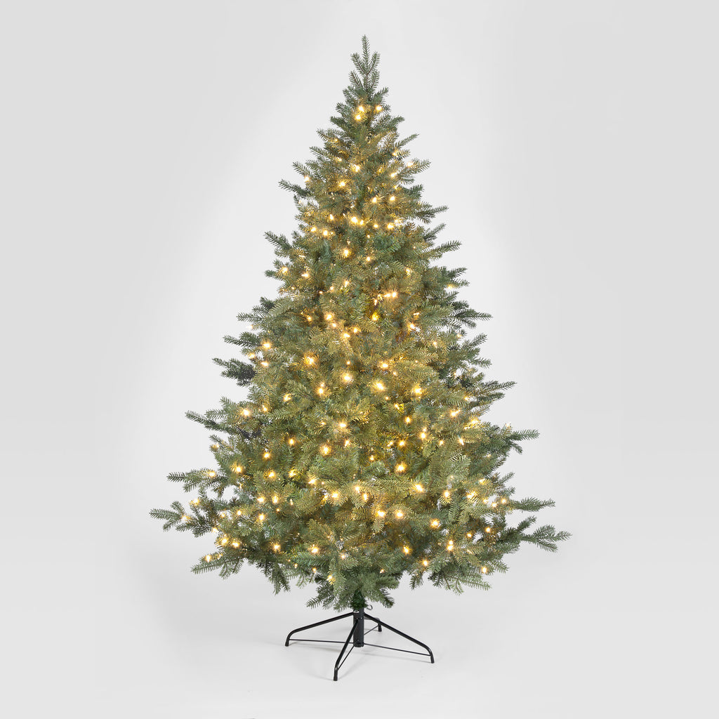 Northwest Pine Luxury Premium Pre-Lit Hinged Christmas Tree