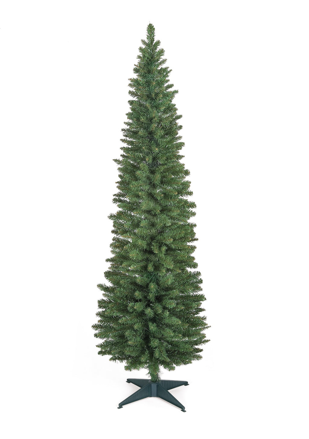 240cm Wrapped Pencil Pine Tree w/460 Tips Christmas Trees