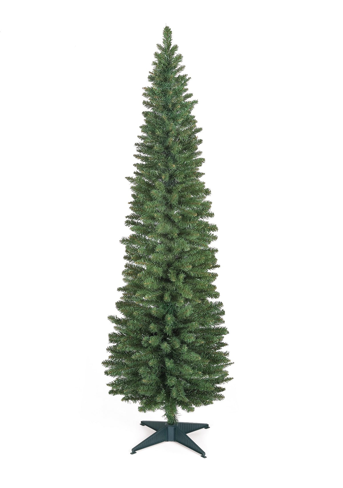240cm Wrapped Pencil Pine Tree w/460 Tips Christmas Trees