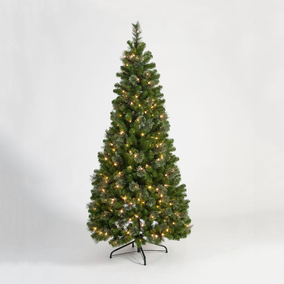 Williston "Pre-Lit Hinged" Artificial Christmas Tree