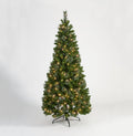 Williston "Pre-Lit Hinged" Artificial Christmas Tree