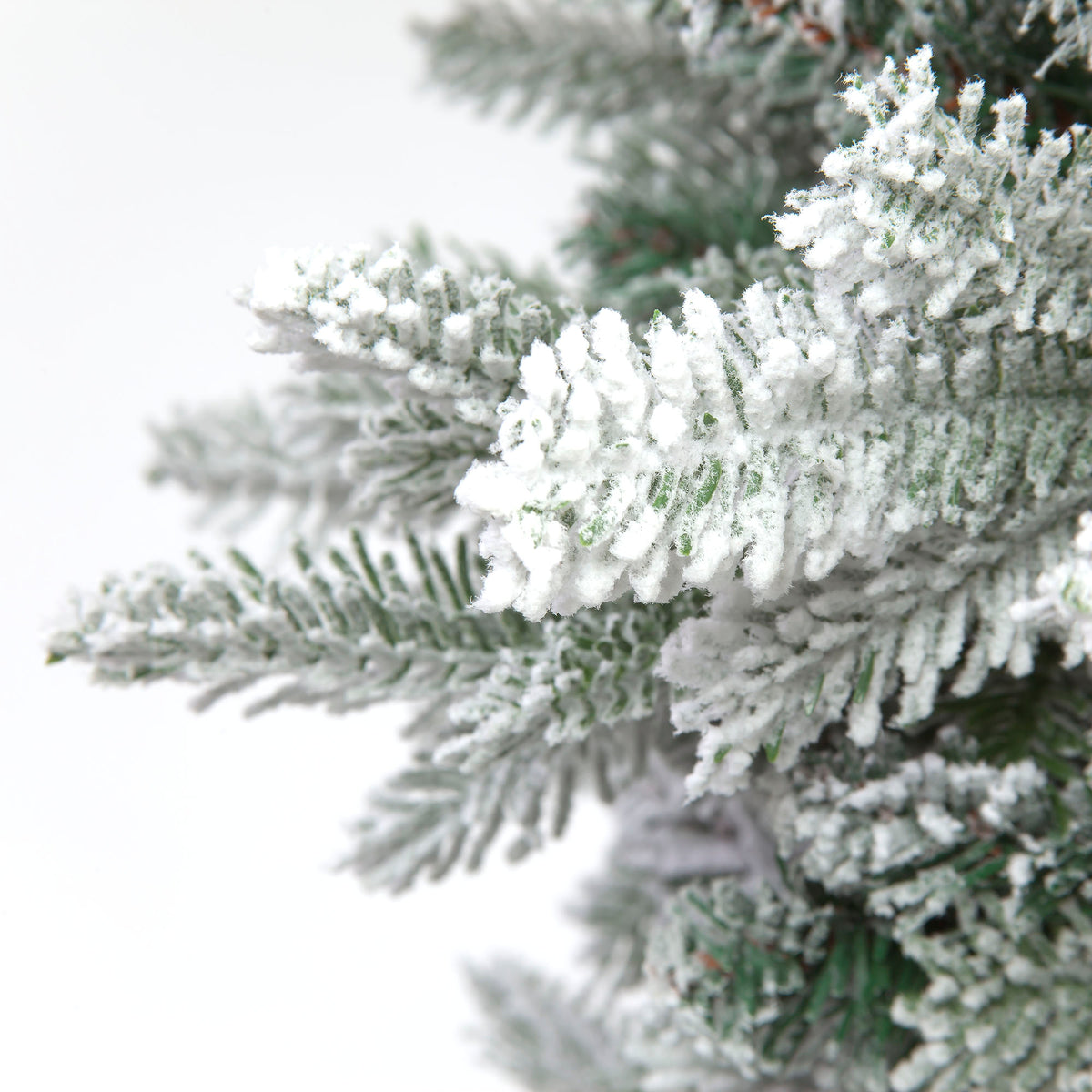 Cascade Premium Flocked Artificial Hook-On Christmas Tree
