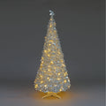 Prelit Holly Pop Up Tree with Warm White LEDs